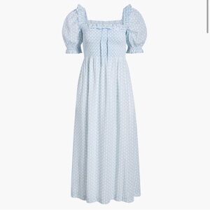 Hill House baroque shell Scarlett dress